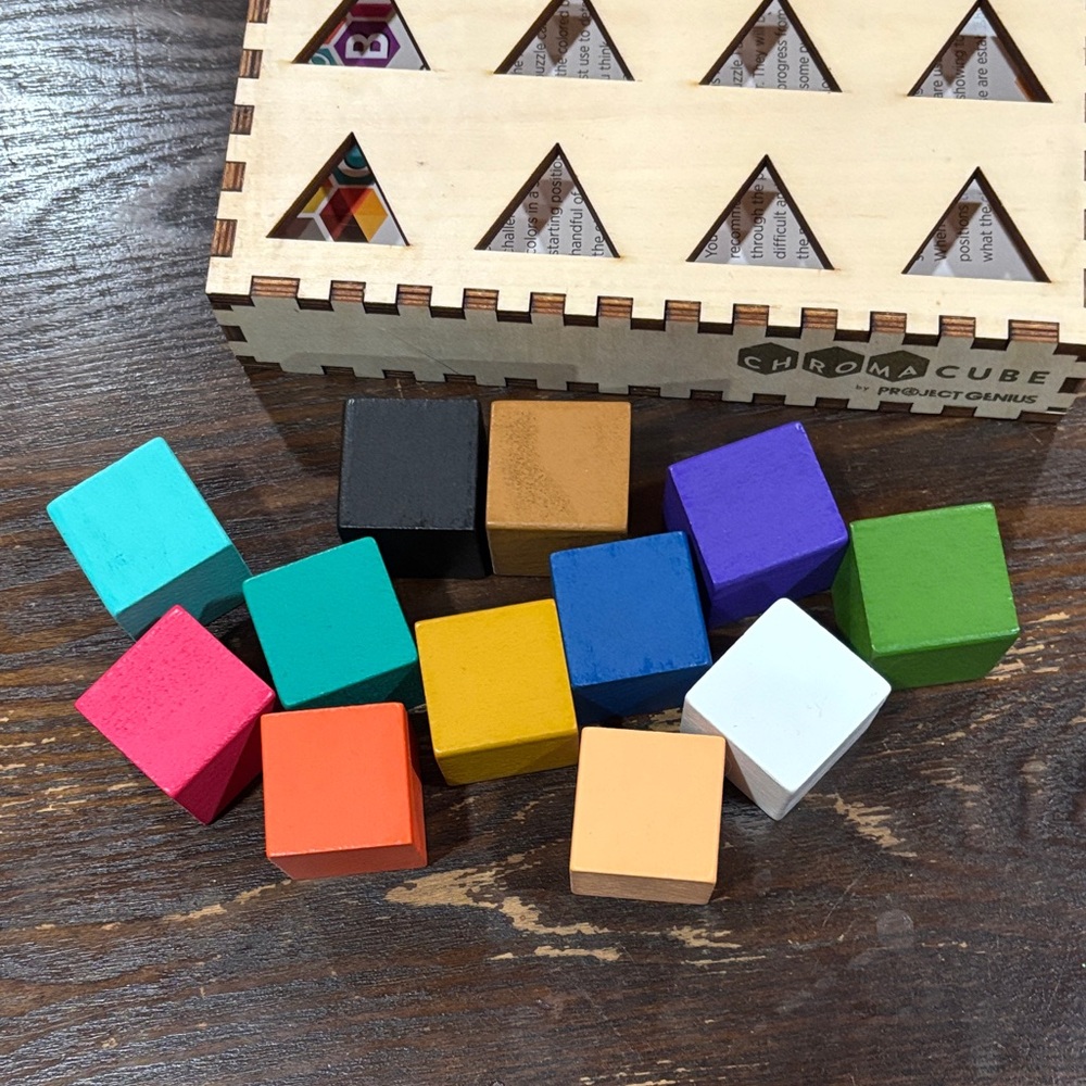 ChromaCube Colorful Puzzle Set - Picture 2 of 7